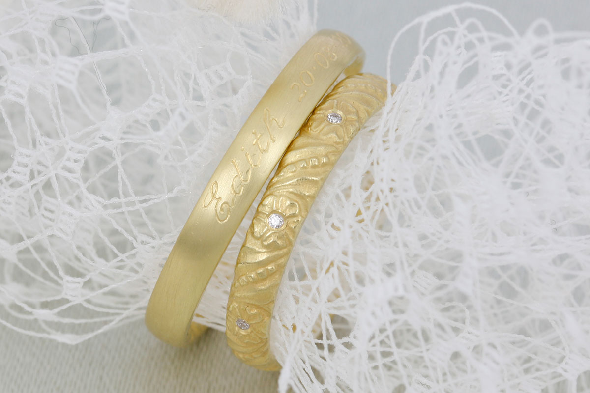 Manhattan herre guld ring - Billede 3