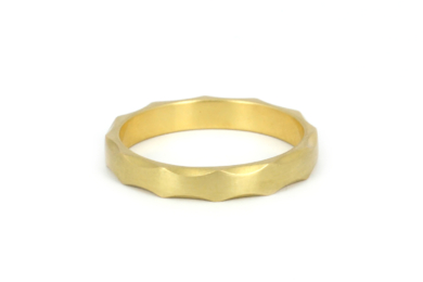 Modern Times dame guld ring