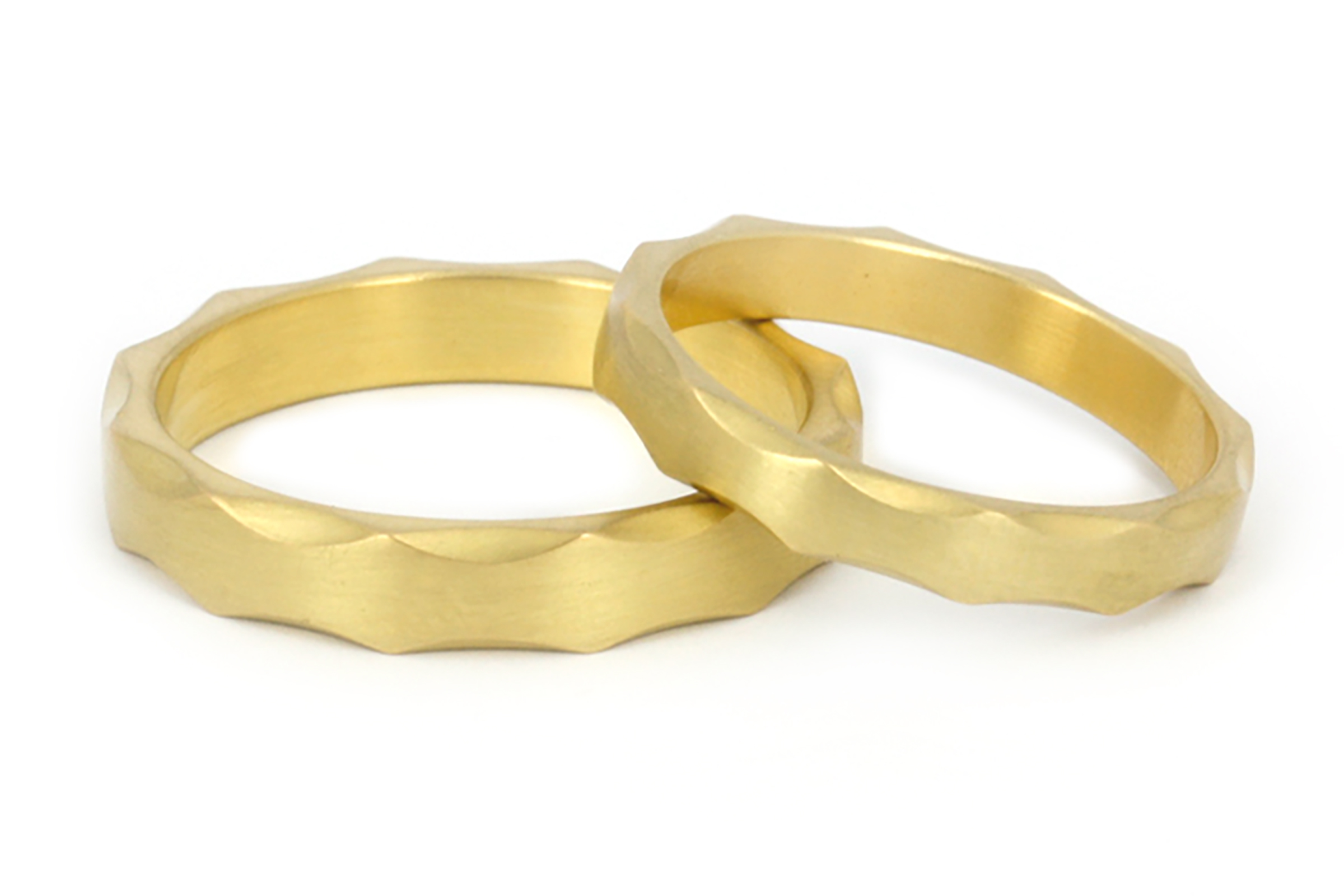 Modern Times dame guld ring - Billede 2
