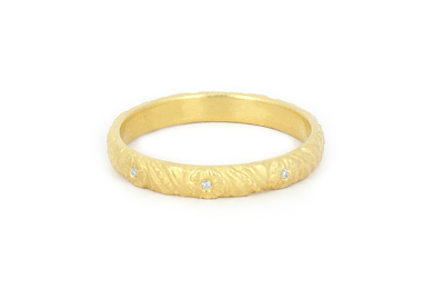 Secret Garden dame diamant guld ring