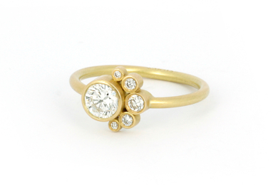 Belle de Jour 0,60ct diamant guld ring