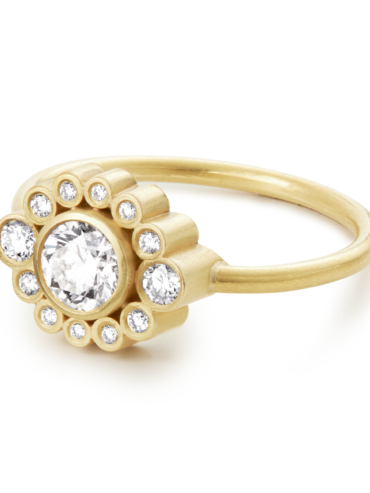 Forlovelsesring. Diamantring. Edith Hegedüs