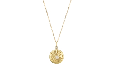 Jardiniére Parfume diamant guld halskæde