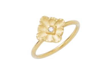 Lace diamant guld ring