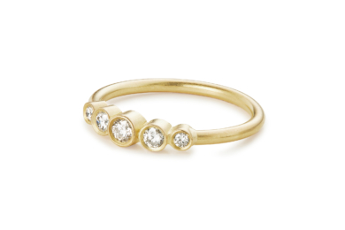 Stella 0,22ct diamant guld ring