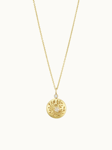Jardiniére Parfume diamant guld halskæde
