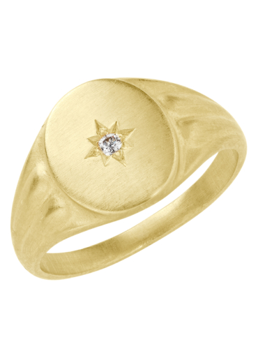 Avalon Star diamant guld ring