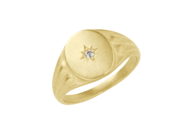 Avalon Star diamant guld ring