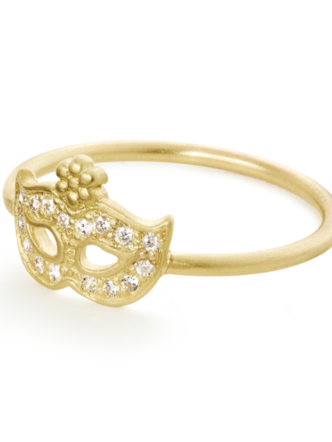 Venezia diamant guld ring