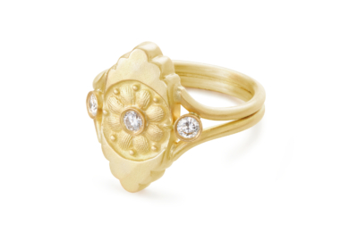 Scarlett diamant guld ring