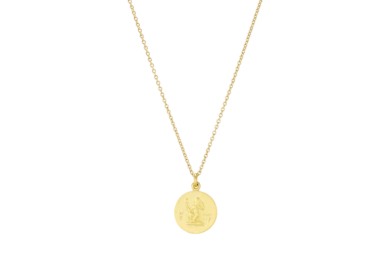 Zodiac Virgo guld halskæde