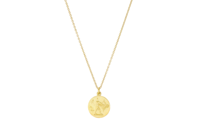 Zodiac Sagittarius guld halskæde