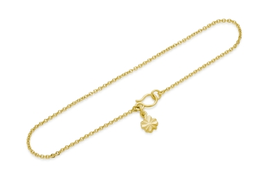 Clover guld armbånd