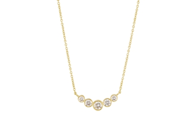 Stella 0,50ct diamant guld halskæde